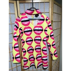 hayley elsaesser mouthy mini dress